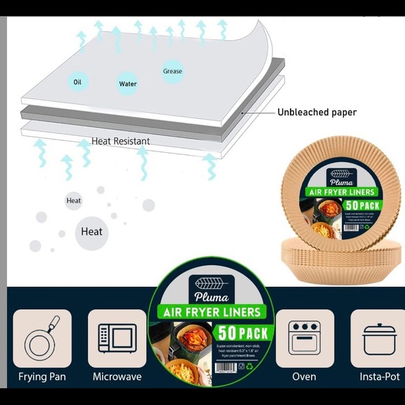 500pcs-  Air Fryer Disposable Paper Liner - 10 Qty/10 Sets - Picture 11 of 11